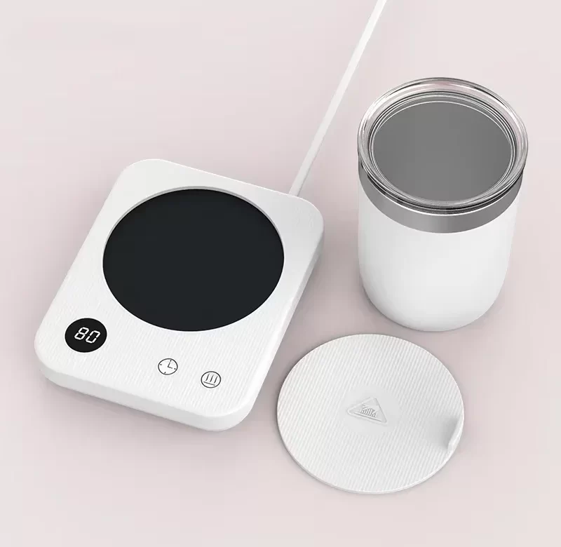 Ohřívač hrnků a nápojů s dotykovým ovládáním | ohřívač nápojů 2 ks