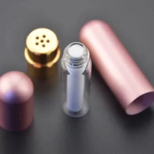 Barevný aroma inhalátor s bavlněným knotem pro éterické oleje | nosní inhalátor