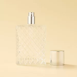 Skleněná lahvička na parfém s rozprašovačem 100 ml | flakon na parfém
