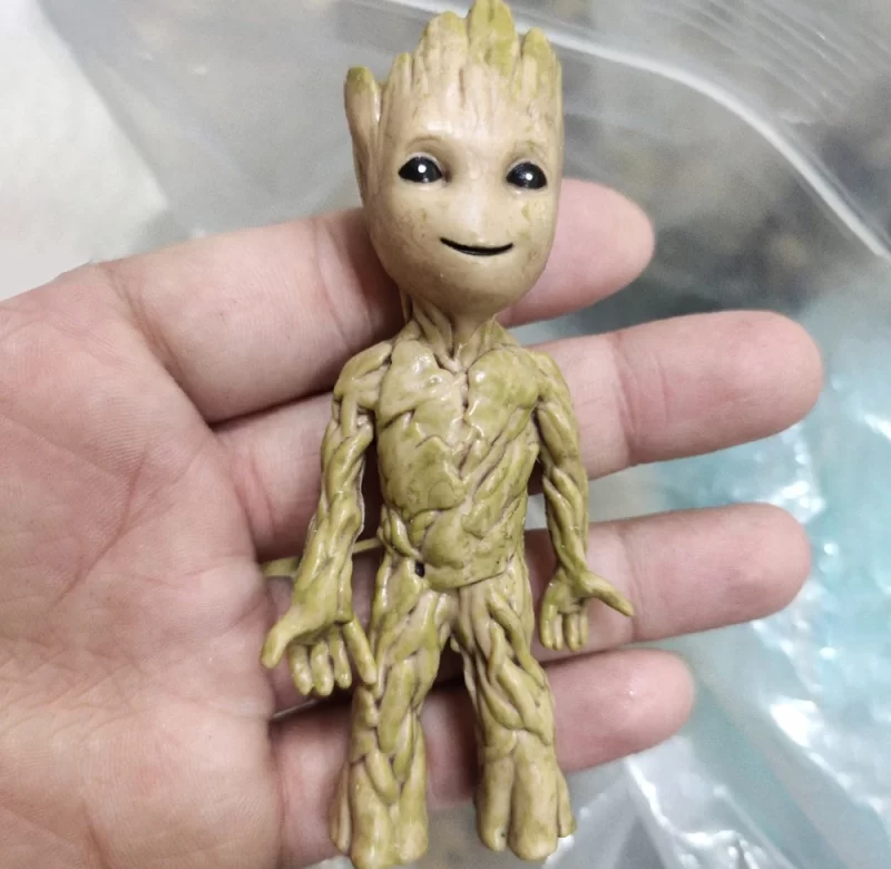 Roztomilý Groot, stromový mužík jako mini dekorace | mini soška, anime figurka