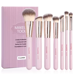 7dílná sada štětců na líčení pro tekutý makeup | sada štětců, kosmetické nástroje