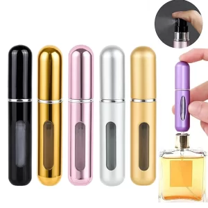 8ml plnitelný mini cestovní rozprašovač parfému | cestovní flakon, parfémová lahvička