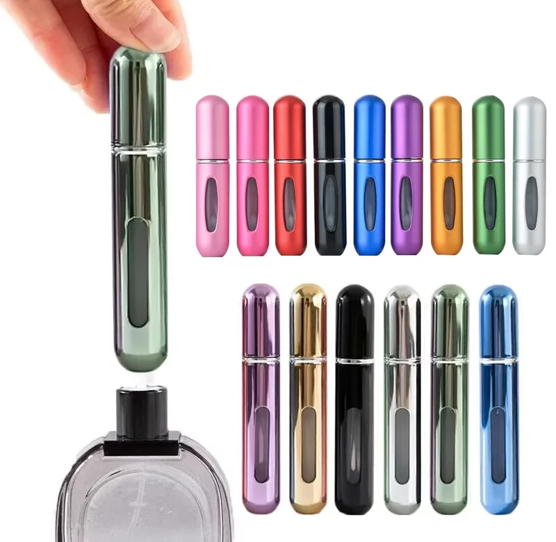 Plnitelný mini cestovní rozprašovač parfémů 5 ml | cestovní lahvička, plnitelný flakon