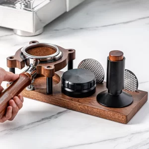 Stojan na tamper a filtr kávový barista | barista podložka, kávové příslušenství