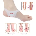 Silikonové ortopedické vložky do bot pro úlevu od bolesti | Ortopedické pomůcky 2 ks