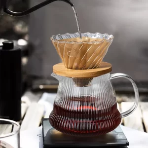 600ml ruční kávový filtr set pro překapávanou kávu | kávová konvice