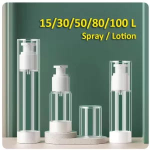 Cestovní dávkovací lahvička s pumpičkou 100 ml | kosmetický obal