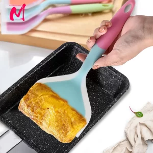 Silikonová stěrka široká na maso, vejce, pizzu | kuchyňská stěrka, kuchyňské náčiní