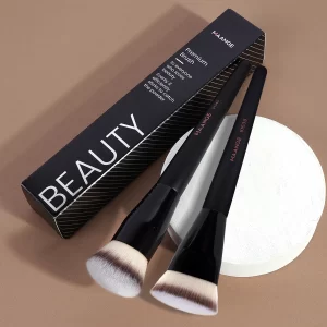 2 ks plochý štětec na makeup a pudr | štětec na makeup, kosmetický štětec
