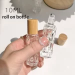 Cestovní skleněná lahvička roll on 10 ml | plnitelný flakon