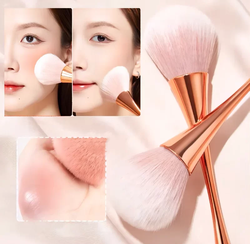 Stylový štětec na tvářenku a pudr | štětec na líčení, kosmetický štětec
