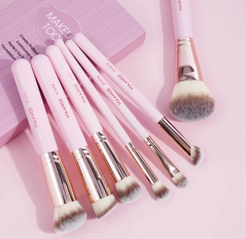 Sada štětců na makeup | kosmetické pomůcky 7 ks