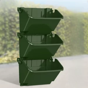 Závěsné květinové boxy pro vertikální zahradu | závěsný květináč, plastový truhlík