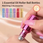 Barevná cestovní roll on lahvička na parfém | kosmetické příslušenství