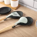 Silikonová podložka na náčiní do kuchyně proti nepořádku | kuchyňská podložka, držák špachtle