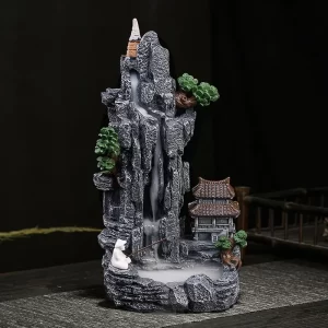 Kouřová fontána pro klidný domov a zen dekoraci | aroma dekorace, kadidlový stojan