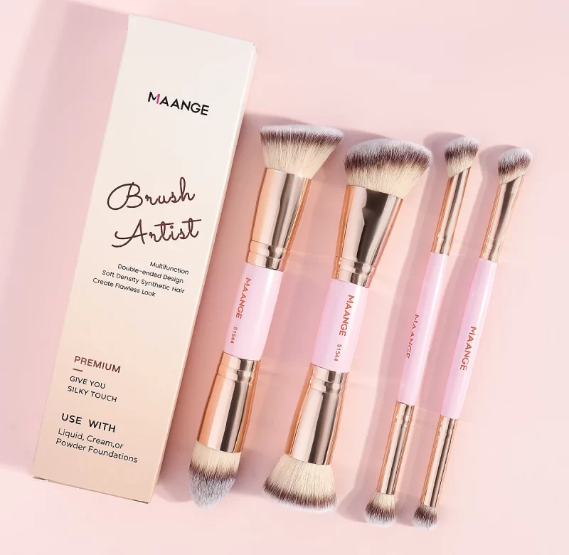 Štětce na makeup | kosmetická sada 4+1 ks