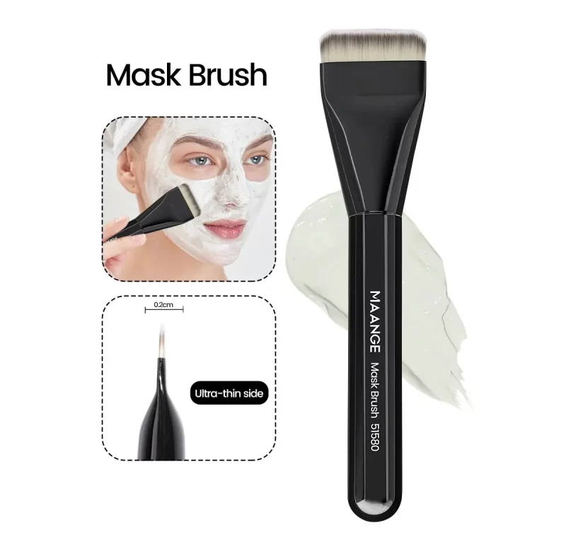 Štětec na masku a make-up plochý měkký | štětec, kosmetický nástroj