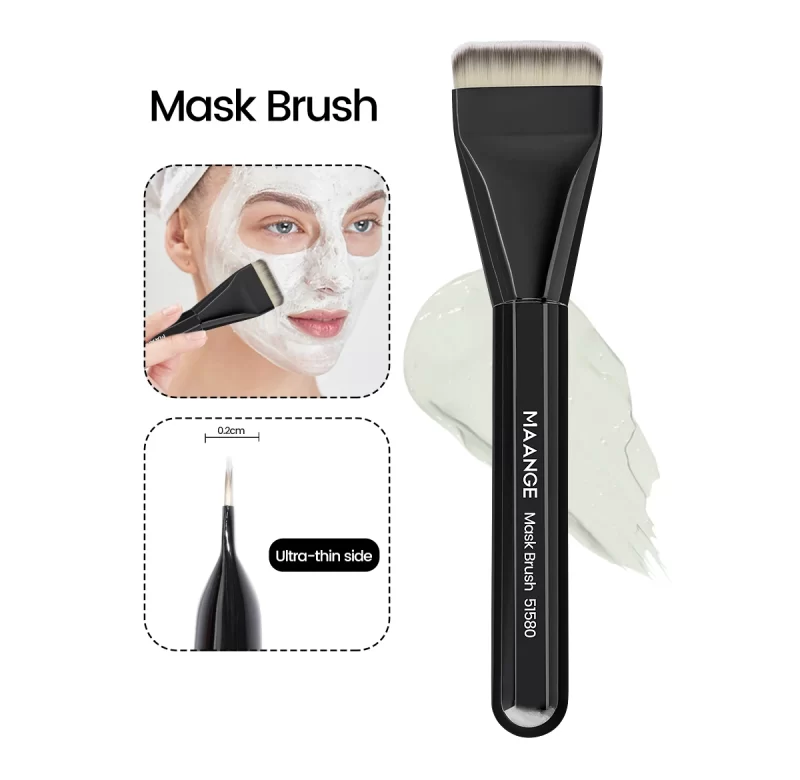 Štětec na masku a make up | kosmetický štětec, plochý štětec