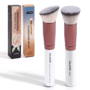2 ks Štětce na make up, sada pro pudr a tvářenku | kosmetický štětec, sada štětců