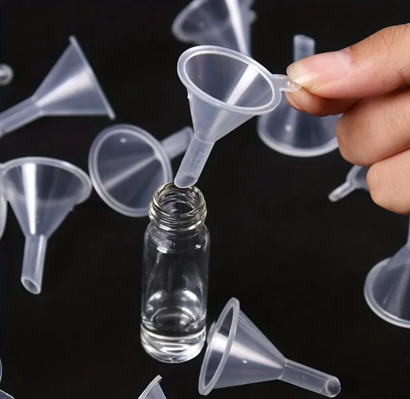 10 ks přesných mini trychtýřů | dávkovací trychtýře