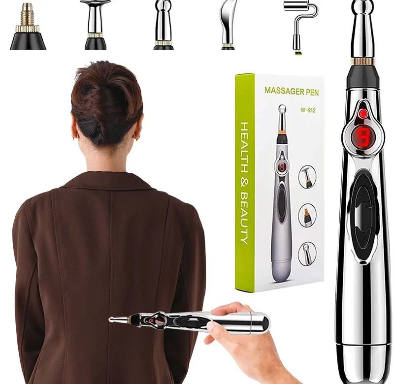 Masážní přístroj 5v1 na záda a tělo s hlubokou masáží | relaxační pomůcky 7 ks