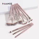 Sada štětců na líčení pro dokonale hladký make-up | kosmetické potřeby 9 ks