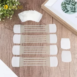 4 pásky pro neviditelný lifting krku a odstranění vrásek | krční náplast, kosmetická páska