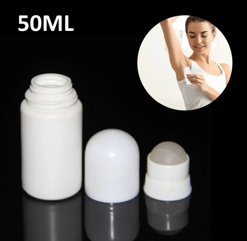 Plastová lahvička na parfém 50ml cestovní roll-on | kosmetický obal 3 ks