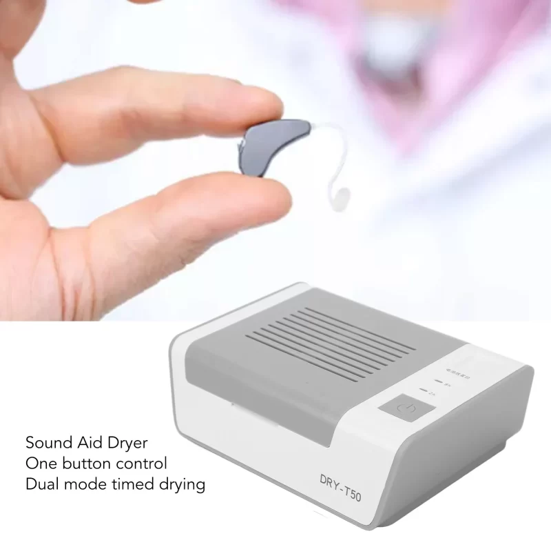 Elektrická sušička pro suchá naslouchadla bez vlhkosti | sušící box, příslušenství sluchadel