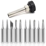 Pájecí držák s náhradními hroty pro stanice | pájecí sada 1+5 ks