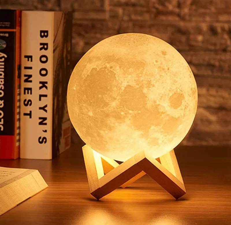 Měsíční světlo pro děti | noční lampička, dekorativní světlo 1 ks