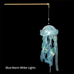 Modrá Teplá bílá