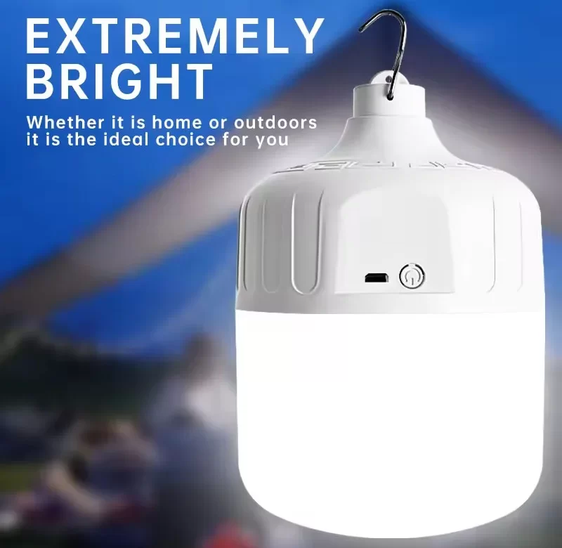 Silné světlo na cesty i do stanu | led lampa 3 ks