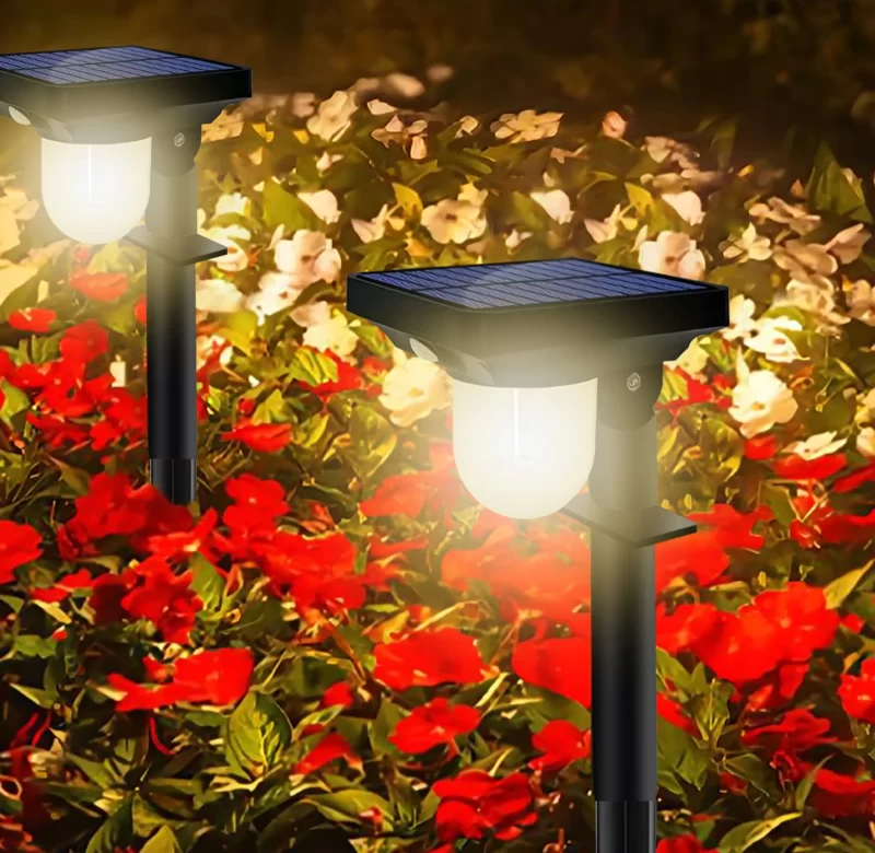 Solární venkovní světla s čidlem pohybu | osvětlení