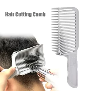 Profesionální fade hřeben pro muže na stříhání vlasů | barber pomůcka, kadeřnický hřeben