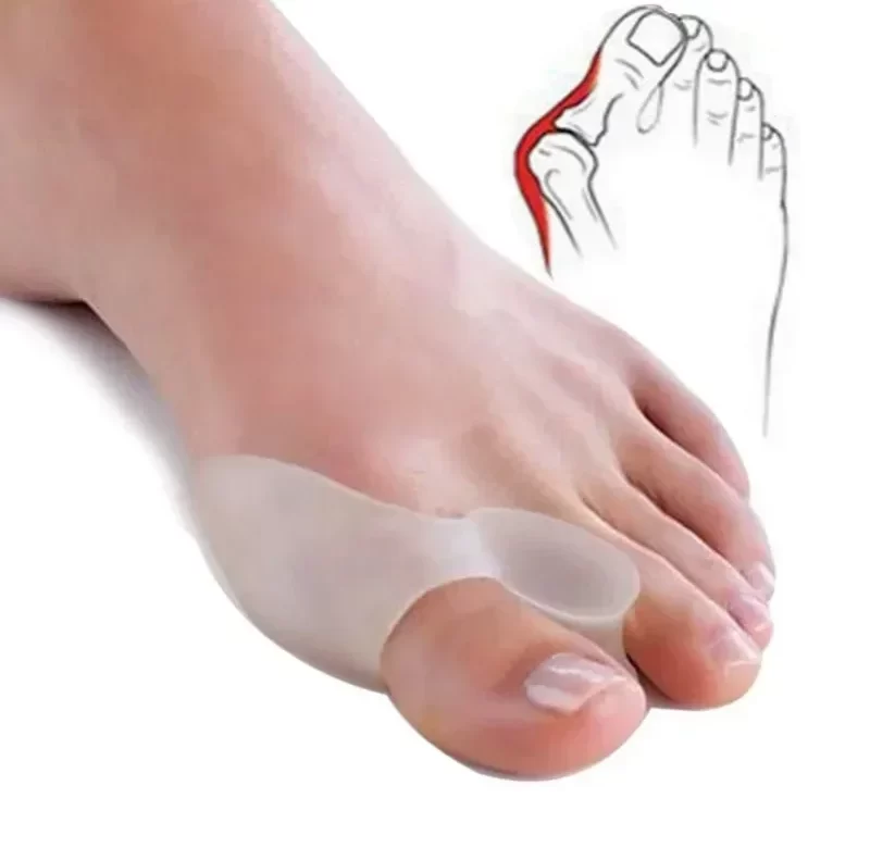 Silikonový rovnač prstů a oddělovač palce | oddělovač, ortéza