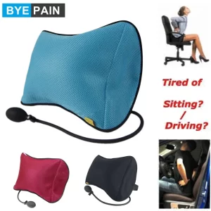 Nafukovací masážní polštář na záda a bedra | podpěrný polštář, ergonomická pomůcka
