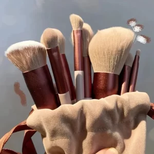 13dílná sada štětců na makeup se soft štětinami | štětce na líčení, sada štětců