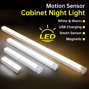 Noční bezdrátová led lampa s čidlem | osvětlení 3 ks