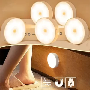 Led pohybové světlo s usb nabíjením do skříně | noční osvětlení