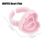 100P Srdcově růžová