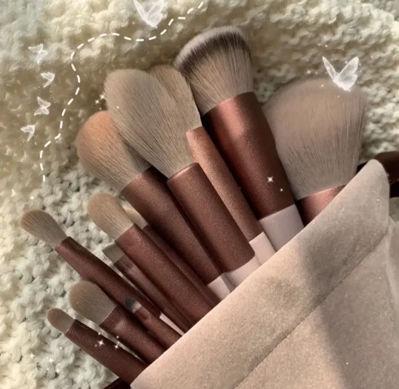 Profesionální sada štětců na make up pro každodenní líčení | sada štětců, kosmetické štětce