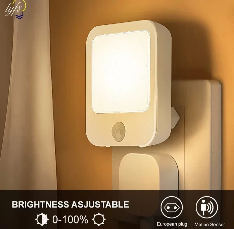 Noční světlo se senzorem pohybu s LED | osvětlení