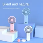 Mini větrák do ruky s USB nabíjením a dlouhou výdrží | přenosný ventilátor, ruční větrák