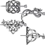 Mystická sponka pro ženy | elegantní sponka, gothic šperk
