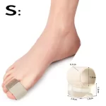1 pár béžové velikosti S