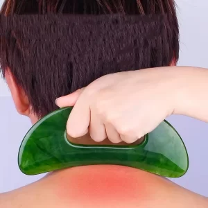 Gua sha masážní pomůcka na tělo a krk | masážní nástroj, gua sha deska