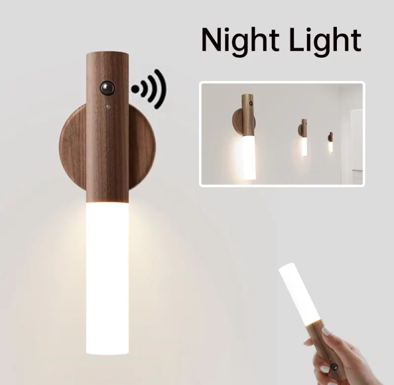 Led magnetická noční lampička usb | osvětlení 3 ks
