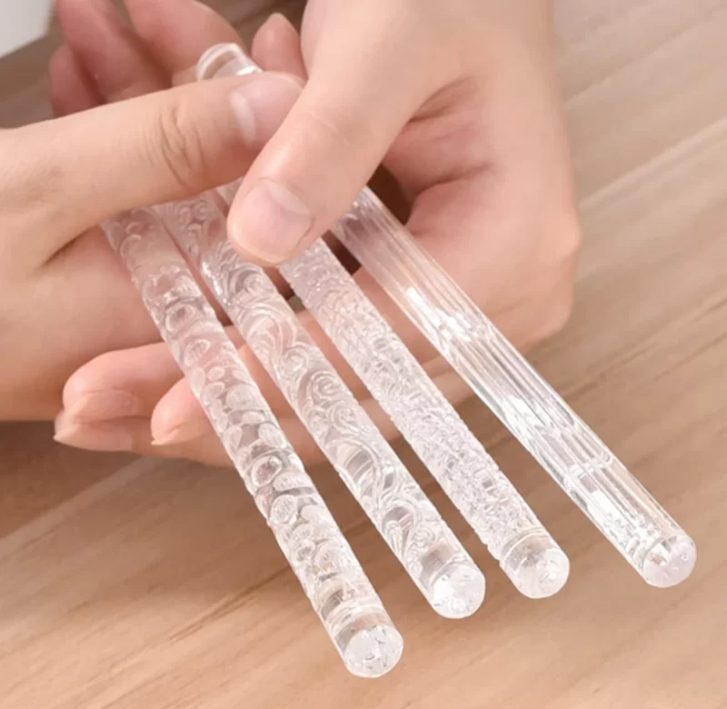 Embosovací akrylový váleček na dorty | cukrářské náčiní